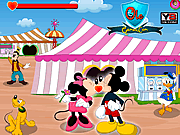 Mickey Mouse Kissing