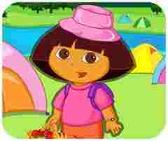 Dora đi cắm trại