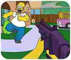 Simpson đấu súng